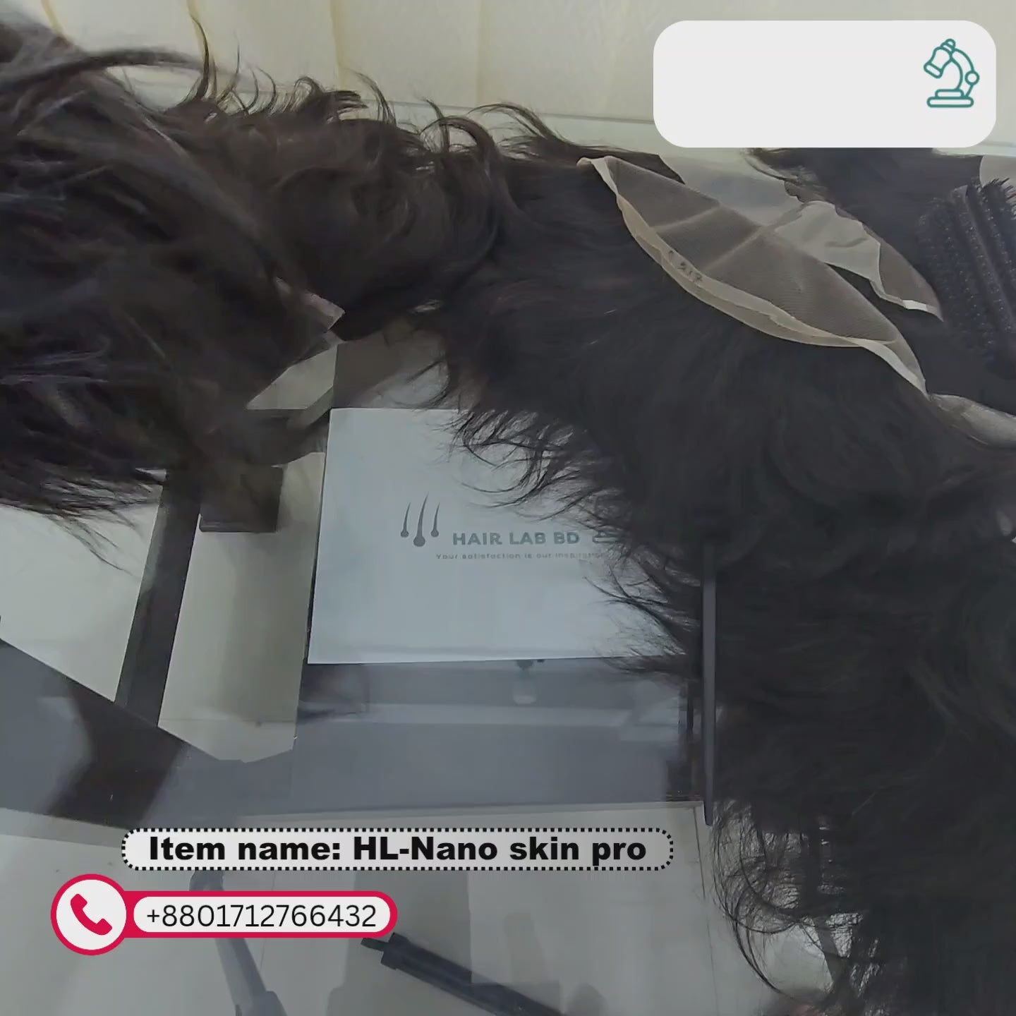 Nano Skin Men Hair Toupee's